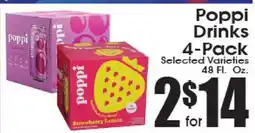 Supremo Foods Inc Poppi Drinks offer