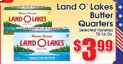 Supremo Foods Inc Land O' Lakes Butter Quarters offer