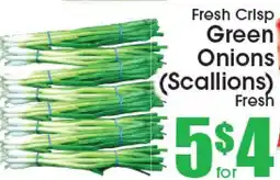 Supremo Foods Inc Fresh Crisp Green Onions (Scallions) offer