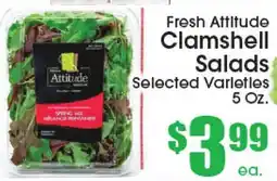 Supremo Foods Inc Fresh Attitude Clamshell Salads offer