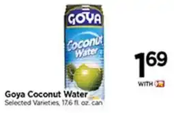 Tops Goya Coconut Water offer
