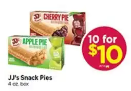 Tops JJ's Snack Pies offer