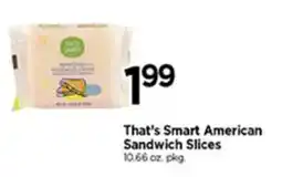 Tops That's Smart American Sandwich Slices offer