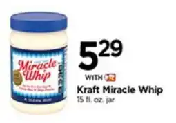 Tops Kraft Miracle Whip offer