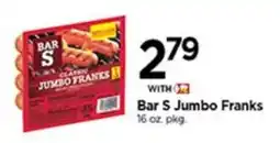 Tops Bar S Jumbo Franks offer