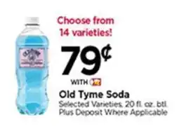 Tops Old Tyme Soda offer