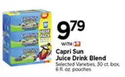 Tops Capri Sun Juice Drink Blend offer