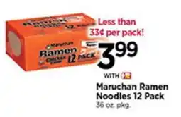 Tops Maruchan Ramen Noodles offer