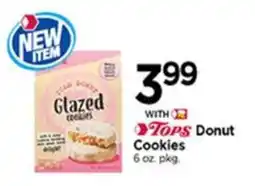 Tops Tops donut cookies offer