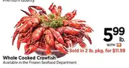 Tops Whole Cooked Crawfish offer
