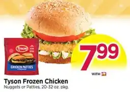 Tops Tyson Frozen Chicken Nuggets or Patties offer