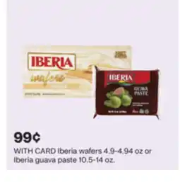 CVS Iberia wafers 4.9-4.94 oz or Iberia guava paste 10.5-14 oz offer