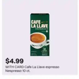 CVS Cafe La Llave espresso offer