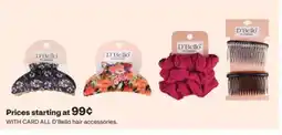 CVS ALL D'Bello hair accessories offer