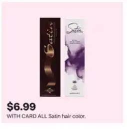 CVS ALL Satin hair color offer