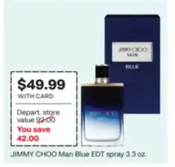 CVS JIMMY CHOO Man Blue EDT spray offer