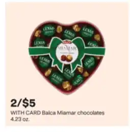 CVS Balca Miamar chocolates offer