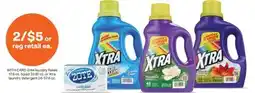 CVS Zote laundry flakes, 17.6 oz, liquid 33.8 fl oz, or Xtra laundry detergent, 56-57.6 oz offer