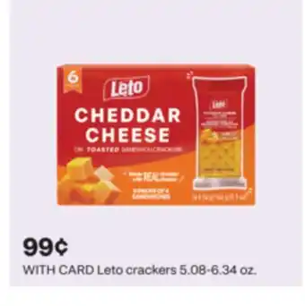 CVS Leto crackers offer
