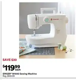 Michaels SINGER M1500 Sewing Machine offer