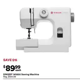 Michaels SINGER M1000 Sewing Machine offer
