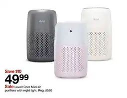 Target Levoit Core Mini air purifiers with night light offer