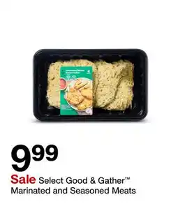 Target Select Good & Gather Marinated and Seasoned Meats offer