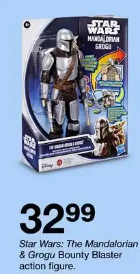 Target Star Wars: The Mandalorian & Grogu Bounty Blaster action figure offer