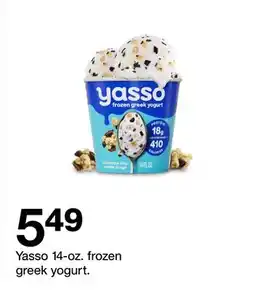 Target Yasso 14-oz. frozen greek yogurt offer