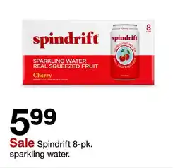 Target Spindrift 8-pk. sparkling water offer