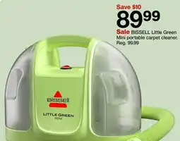 Target BISSELL Little Green Mini portable carpet cleaner offer