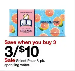 Target Select Polar 8-pk. sparkling water offer