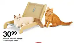 Target Boots & Barkley lounge chair cat perch bed offer