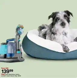 Target Shark StainStriker HairPro portable carpet cleaner offer
