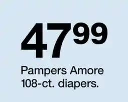 Target Pampers Amore 108-ct. diapers offer