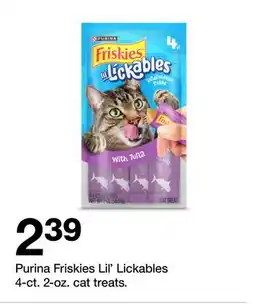 Target Purina Friskies Lil' Lickables offer