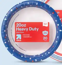Target up&up 20-ct. 20-oz. heavy-duty paper bowls offer