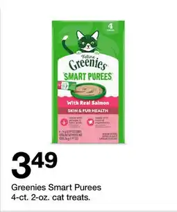 Target Greenies Smart Purees offer