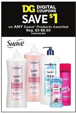 Dollar General ANY Suave Products offer