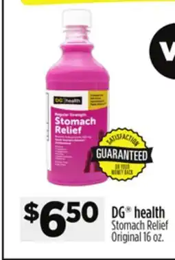 Dollar General DG health Stomach Relief Original offer