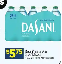 Dollar General Dasani Bottled Water offer