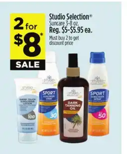 Dollar General Studio Selection Suncare offer
