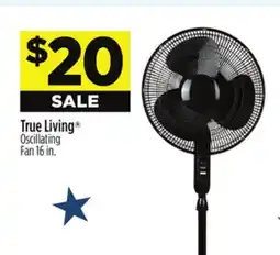 Dollar General True Living Oscillating Fan offer