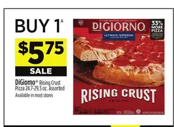 Dollar General DiGiorno Rising Crust Pizza offer