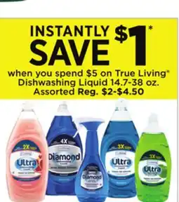 Dollar General True Living Dishwashing Liquid offer