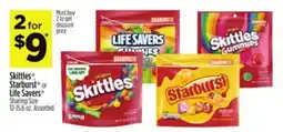 Dollar General Skittles , Starburst or Life Savers Sharing Size offer