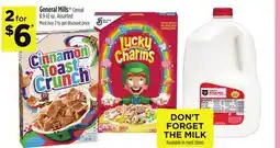 Dollar General General Mills Cereal offer