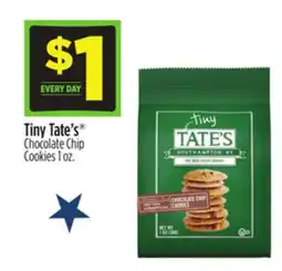 Dollar General Tiny Tate's Chocolate Chip Cookies offer