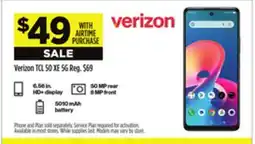 Dollar General Verizon TCL 50 XE offer