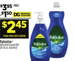 Dollar General Palmolive Ultra Dish Liquid OXY offer